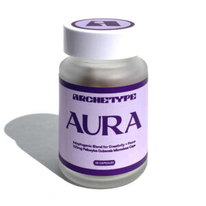 Buy ARCHETYPE AURA Microdose Mushroom Capsules (Bottle of 25) Online | Magic Mushrooms Dispensary